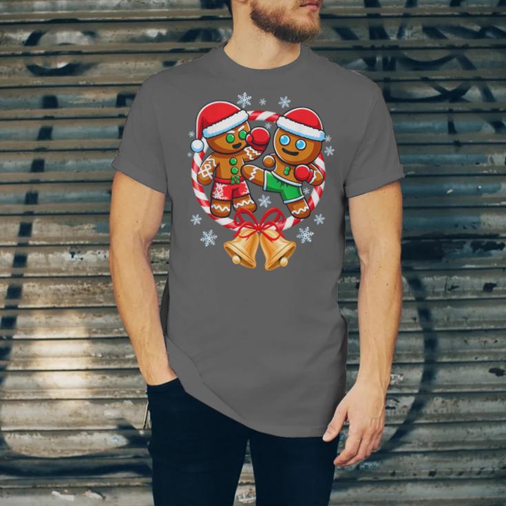 Gingerbread Cookies Christmas Fighting Muay Thai Unisex Jersey T-Shirt Gingerbread Cookies Christmas Fighting Muay Thai Unisex Jersey T-Shirt