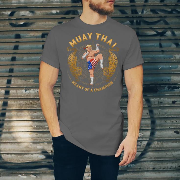 Heart Of a Champion Kickboxing And Muay Thai Trump Unisex Jersey T-Shirt Heart Of a Champion Kickboxing And Muay Thai Trump Unisex Jersey T-Shirt