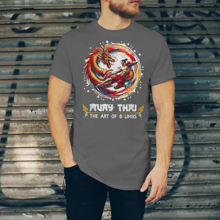 MMA Thai Boxing Art Of Eight Limbs Combat Muay Thai Unisex Jersey T-Shirt MMA Thai Boxing Art Of Eight Limbs Combat Muay Thai Unisex Jersey T-Shirt