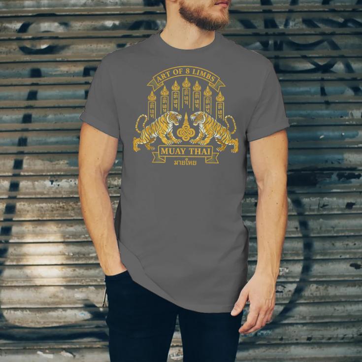 Muay Thai Art Of 8 Limbs Tiger Martial Arts Unisex Jersey T-Shirt
