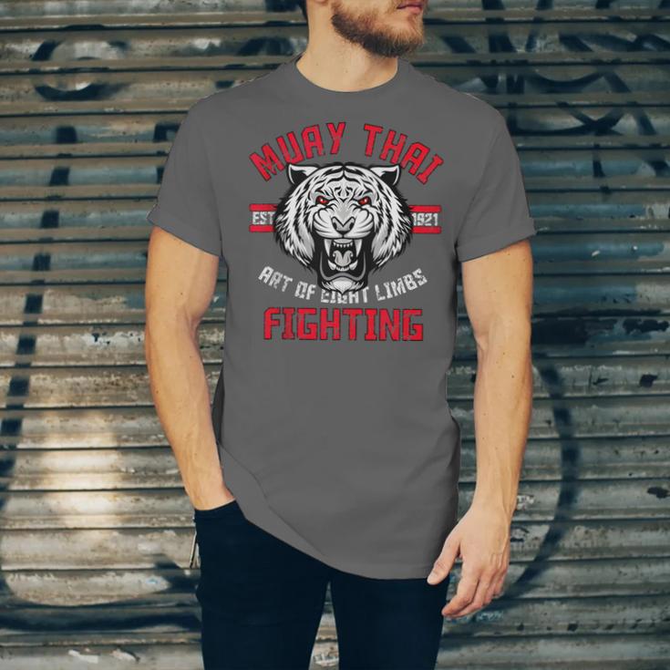 Muay Thai Art Of Eight Limbs Thai Boxing Mixed Martial Art Unisex Jersey T-Shirt