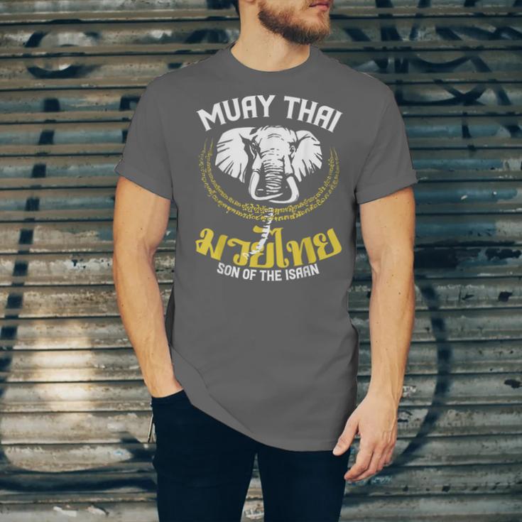 Muay Thai Thai Boxing Elephant Martial Arts T-Shirt Unisex Jersey T-Shirt
