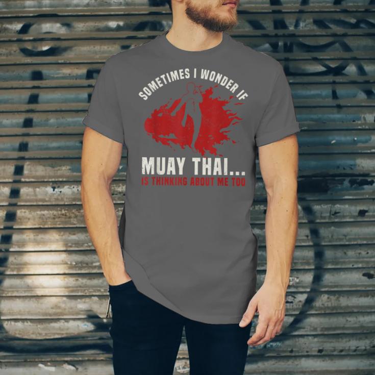 Muay Thai Boxing Teacher Kickboxing Martial Arts Instructor Unisex Jersey T-Shirt