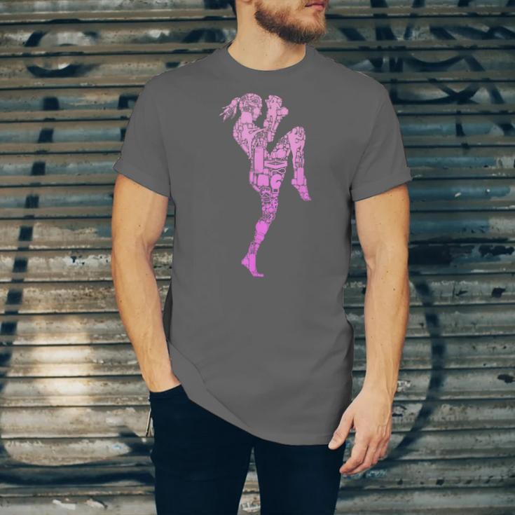 Muay Thai Thai Boxing Women Girls Children Unisex Jersey T-Shirt Muay Thai Thai Boxing Women Girls Children Unisex Jersey T-Shirt
