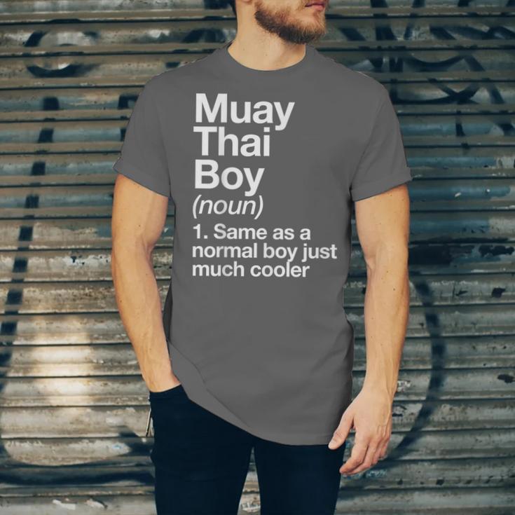 Muay Thai Boy Definition Martial Arts Sports Unisex Jersey T-Shirt