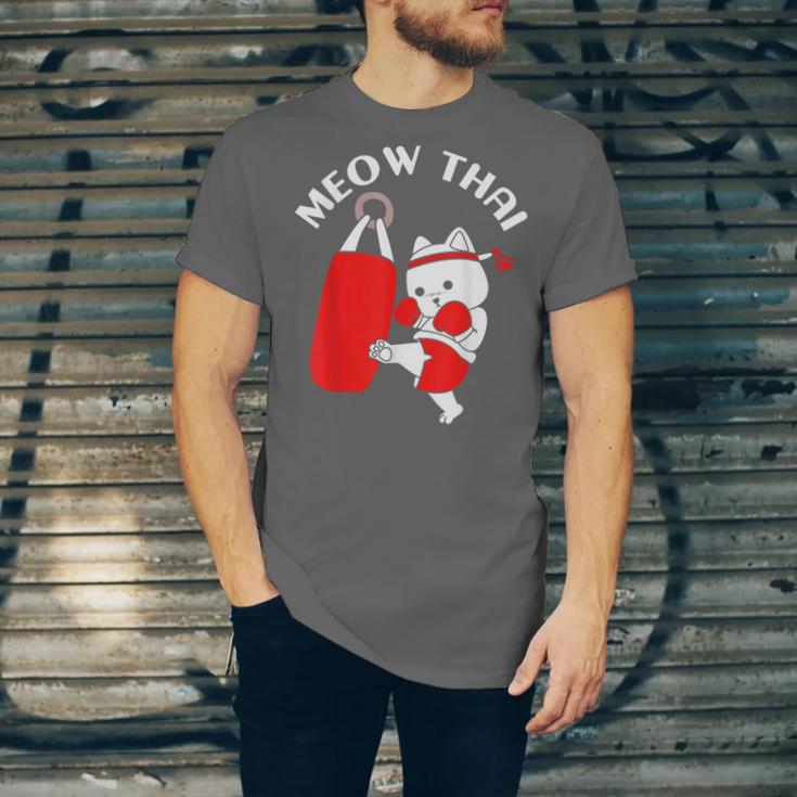 Muay Thai Cat Meow Thai Unisex Jersey T-Shirt