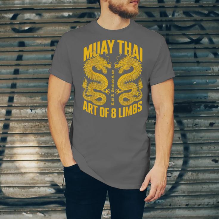 Muay Thai Dragons Thai Boxing Fighter Unisex Jersey T-Shirt Muay Thai Dragons Thai Boxing Fighter Unisex Jersey T-Shirt