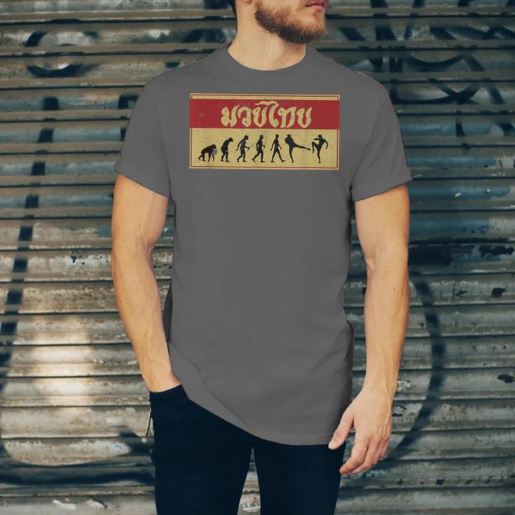 Muay Thai Fighter Evolution MMA Unisex Jersey T-Shirt Muay Thai Fighter Evolution MMA Unisex Jersey T-Shirt