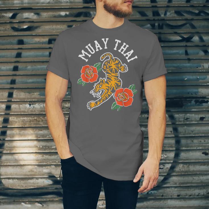 Muay Thai Fighter Hobby Martial Arts Boxing Unisex Jersey T-Shirt