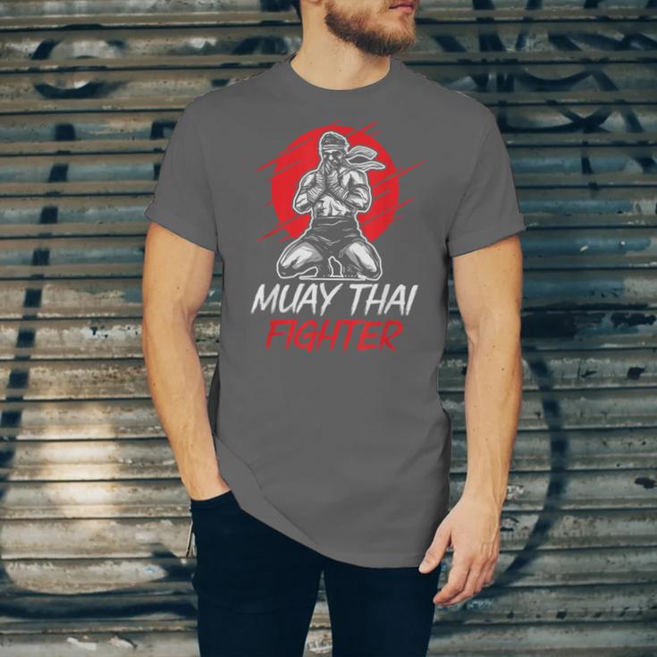 Muay Thai Fighter Martial Arts Boxing Hobby Unisex Jersey T-Shirt