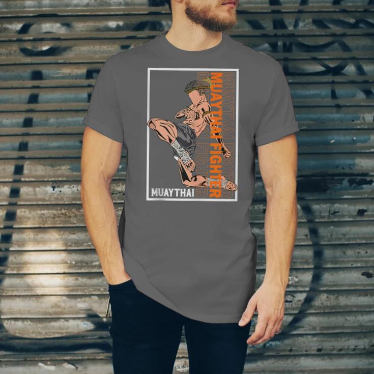 Muay Thai Fighter Unisex Jersey T-Shirt