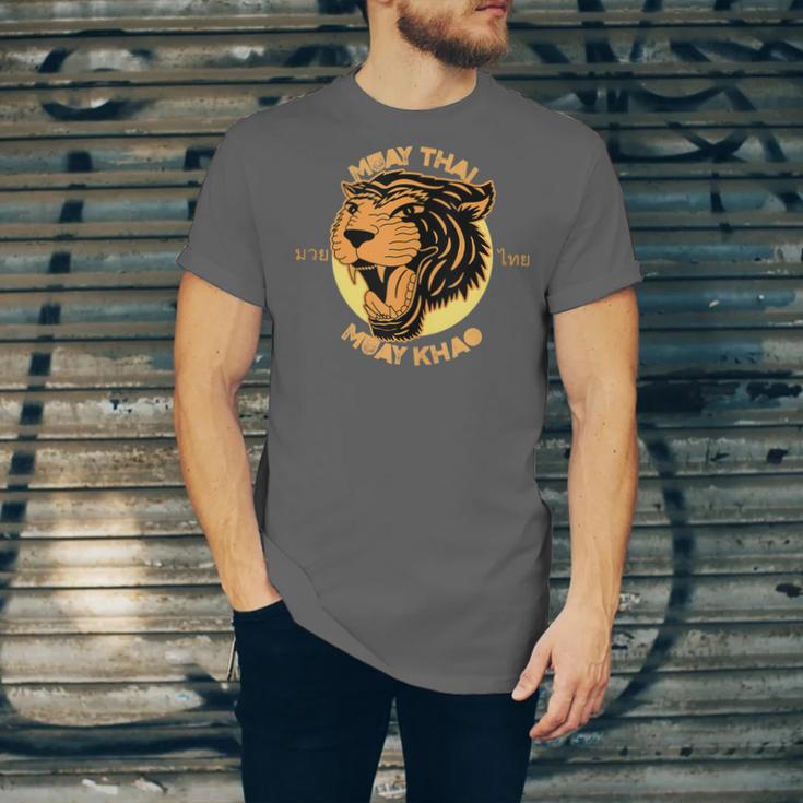 Muay Thai Muay Khao Kickboxing Unisex Jersey T-Shirt Muay Thai Muay Khao Kickboxing Unisex Jersey T-Shirt