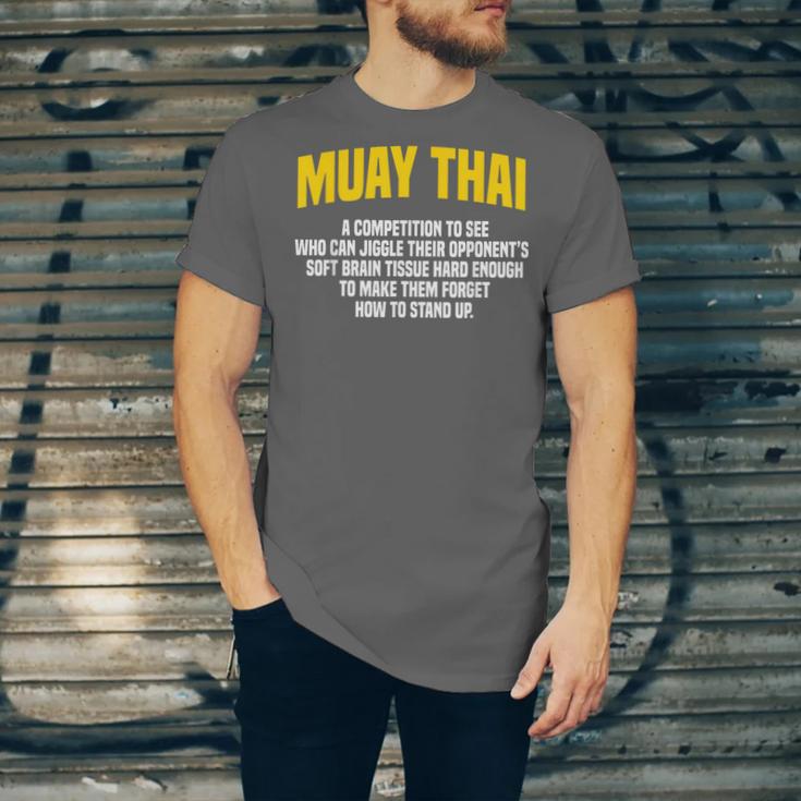 Muay Thai Martial Arts Combat Sports Unisex Jersey T-Shirt