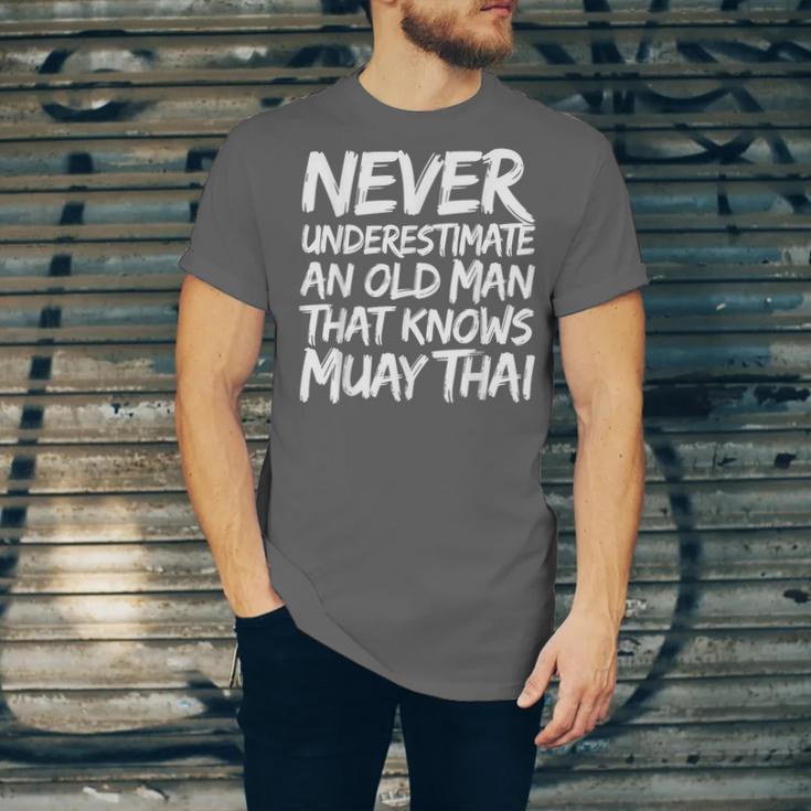 Muay Thai For Men Boys Dad Mixed Martial Arts Unisex Jersey T-Shirt