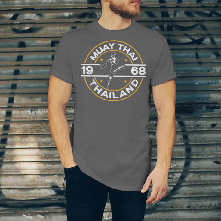 Muay Thai Thailand Fighter Fighting Combat 1969 Thai Boxing Unisex Jersey T-Shirt