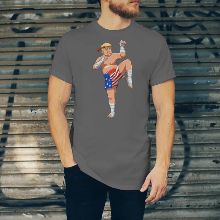 Muay Thai Trump Make Muay Thai Great Again Unisex Jersey T-Shirt Muay Thai Trump Make Muay Thai Great Again Unisex Jersey T-Shirt