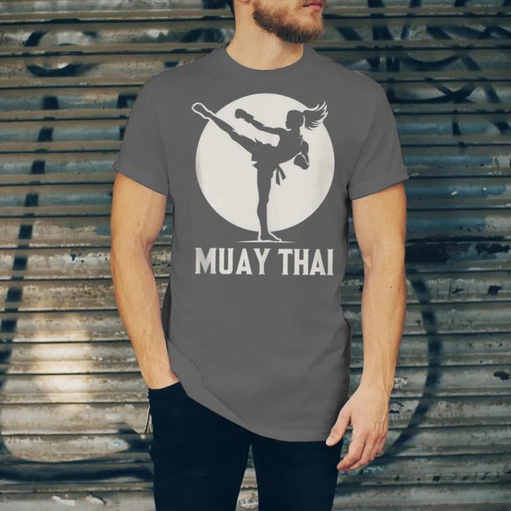 Muay Thai Woman Image Unisex Jersey T-Shirt Muay Thai Woman Image Unisex Jersey T-Shirt