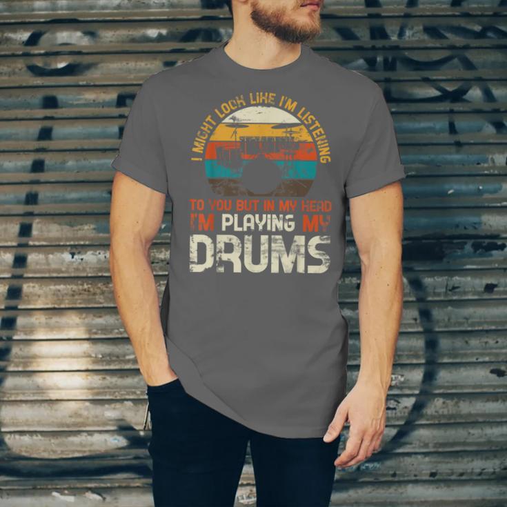 Musician Drummer Music Lover Drum Kit Unisex Jersey T-Shirt Musician Drummer Music Lover Drum Kit Unisex Jersey T-Shirt