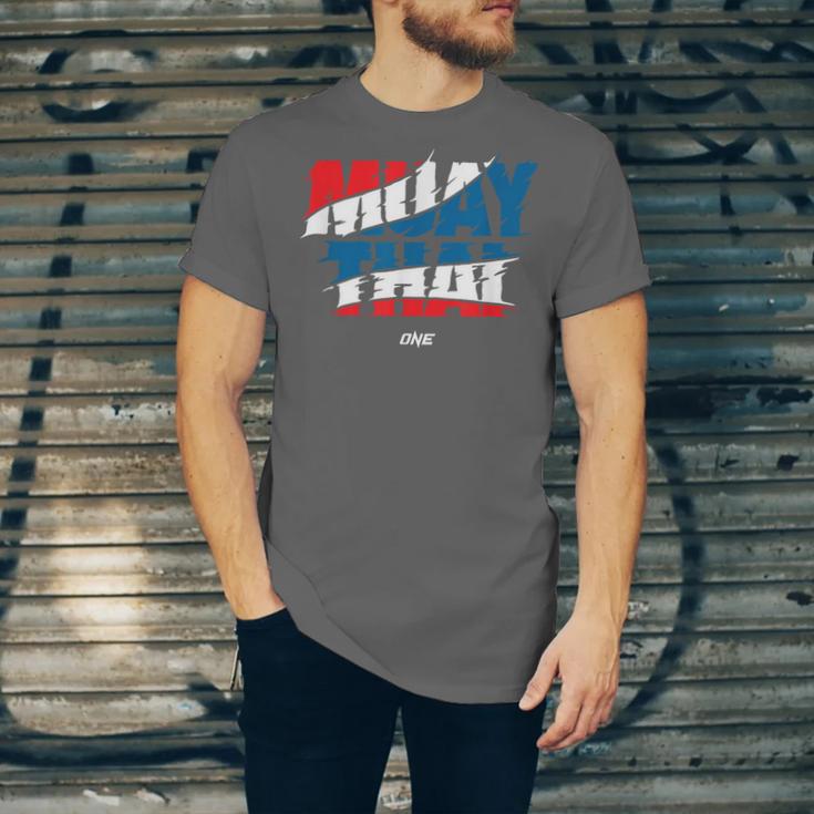 Official ONE Muay Thai Flag Unisex Jersey T-Shirt Official ONE Muay Thai Flag Unisex Jersey T-Shirt