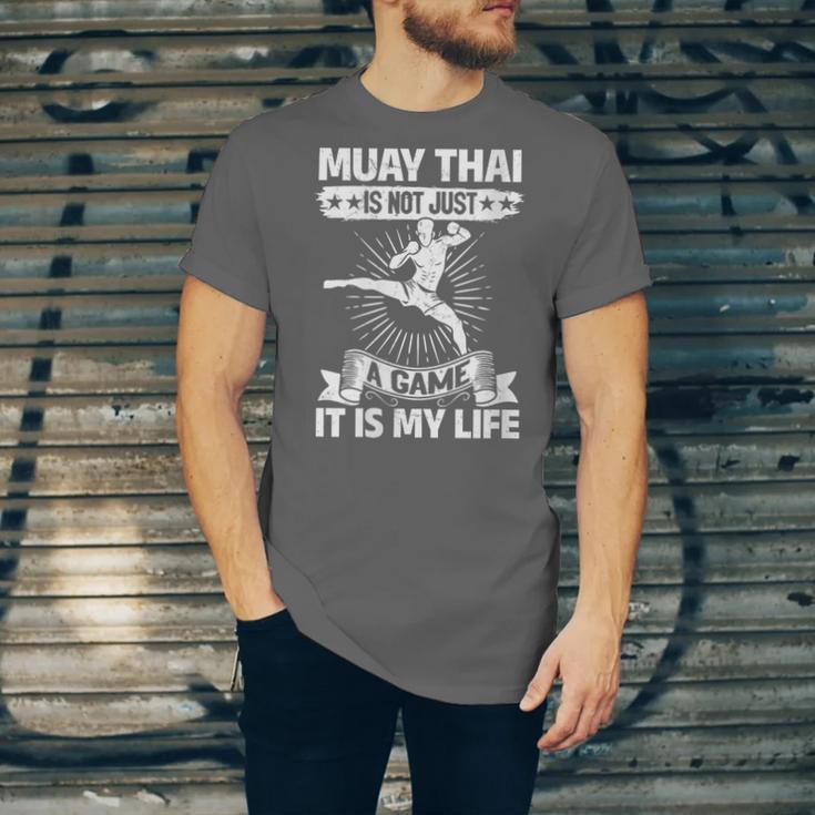 Women's Muay Thai Muay Thai Is Not Just a Game It Is My Life Unisex Jersey T-Shirt