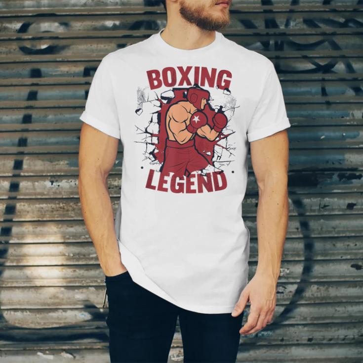Boxing Legend Professional Boxer Muay Thai Boxing Unisex Jersey T-Shirt