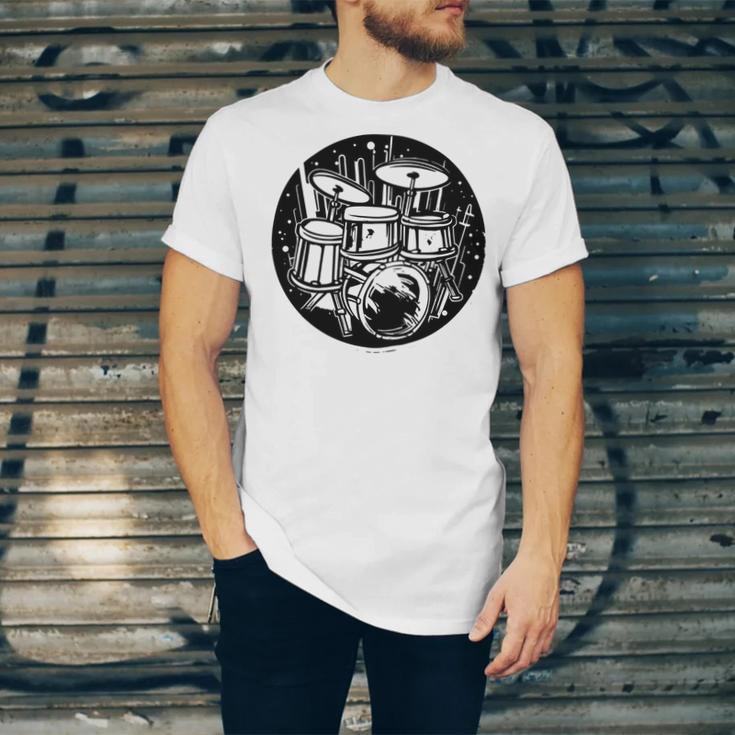 Drum Kit Drums Sweatshirt Unisex Jersey T-Shirt