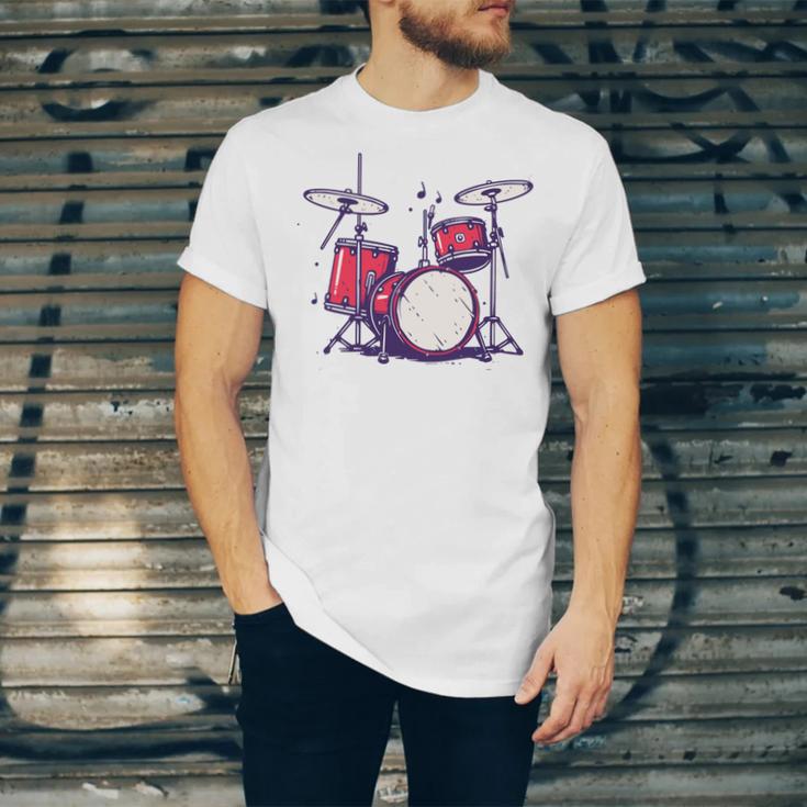 Drum Kit Electronic Drums Sweatshirt Unisex Jersey T-Shirt Drum Kit Electronic Drums Sweatshirt Unisex Jersey T-Shirt