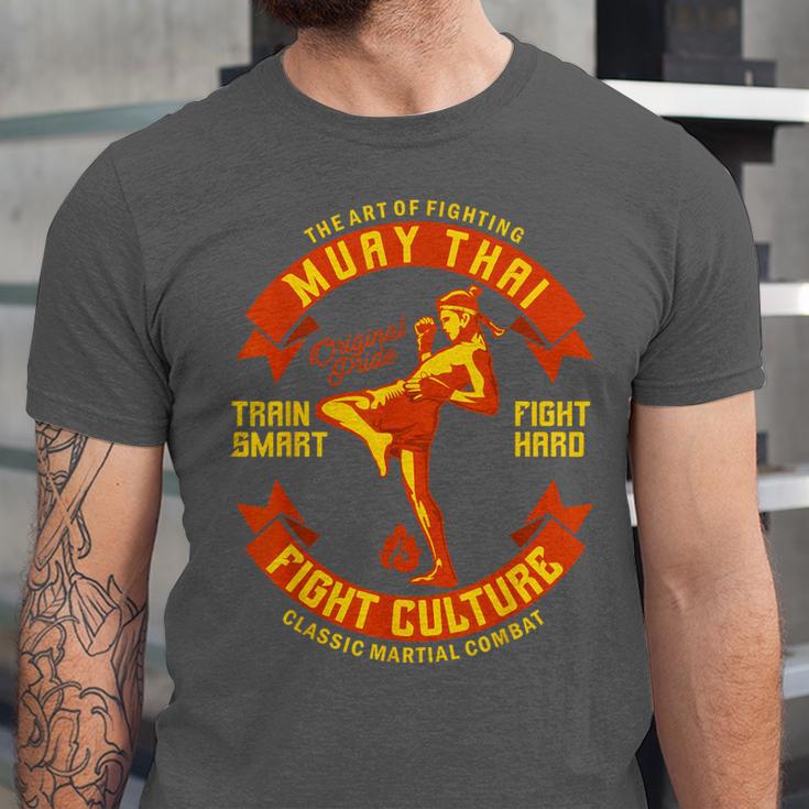 The Art Of Fighting Culture Muay Thai Unisex Jersey T-Shirt