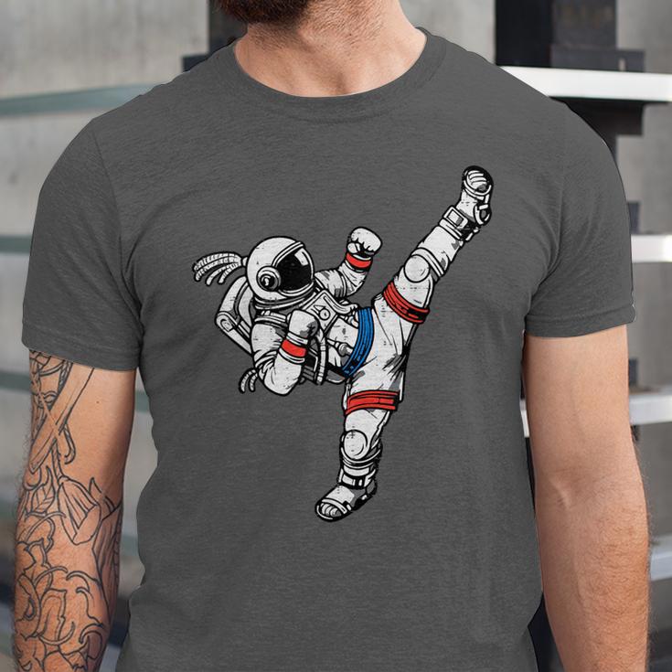 Astronaut Muay Thai Fighter Space Martial Arts Men Women Kid Unisex Jersey T-Shirt