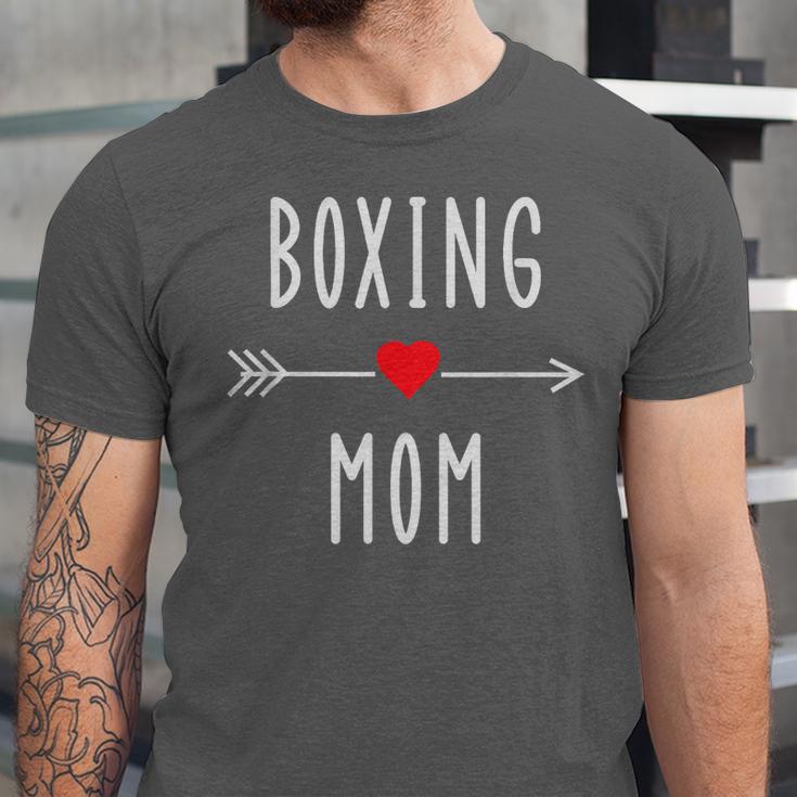 Boxing Mom Boxing MMA Muay Thai Mom Unisex Jersey T-Shirt