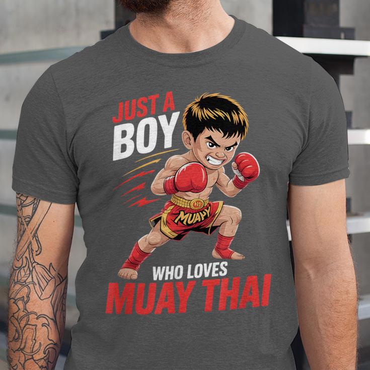 Boys Muay Thai Unisex Jersey T-Shirt Boys Muay Thai Unisex Jersey T-Shirt