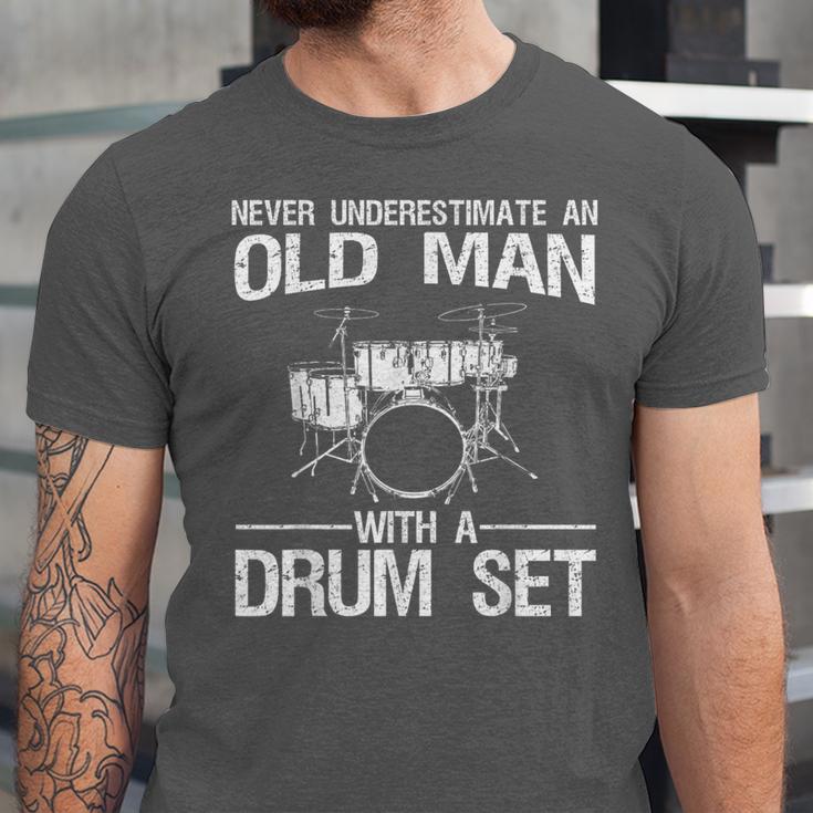 Cool Drummer Art Men Dad Drum Set Player Drum Kit Musician Unisex Jersey T-Shirt Cool Drummer Art Men Dad Drum Set Player Drum Kit Musician Unisex Jersey T-Shirt