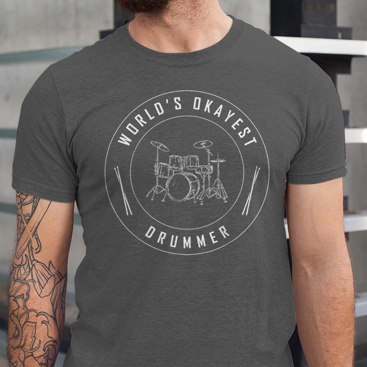 Drummer Drum Kit Music Rock Unisex Jersey T-Shirt Drummer Drum Kit Music Rock Unisex Jersey T-Shirt