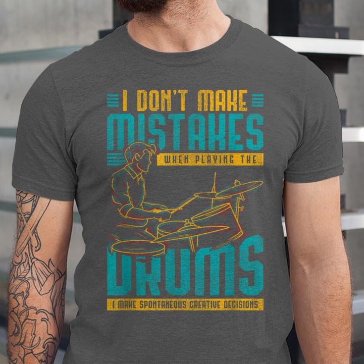 Drummer Drummer Drum Kit Unisex Jersey T-Shirt Drummer Drummer Drum Kit Unisex Jersey T-Shirt