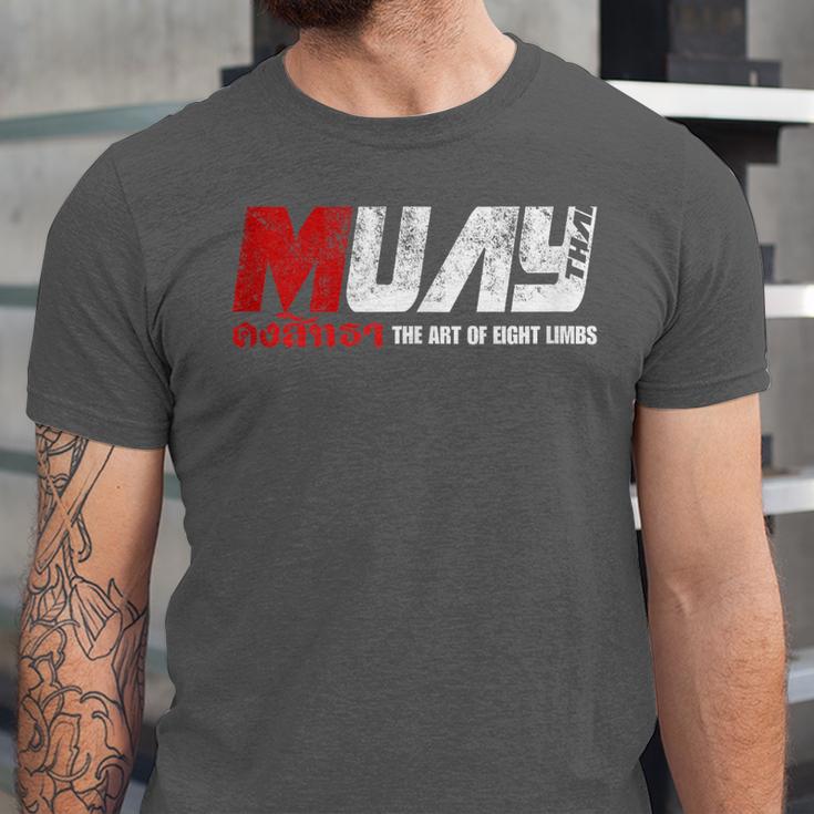 Martial Arts Muay Thai Unisex Jersey T-Shirt