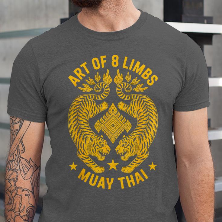 Muay Thai Art Of 8 Limbs Thai Boxing Unisex Jersey T-Shirt Muay Thai Art Of 8 Limbs Thai Boxing Unisex Jersey T-Shirt