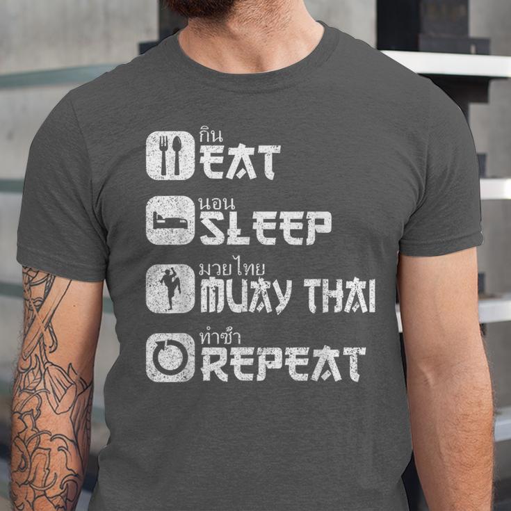 Muay Thai Boxing Thai Boxer Thai Kickboxing Unisex Jersey T-Shirt Muay Thai Boxing Thai Boxer Thai Kickboxing Unisex Jersey T-Shirt