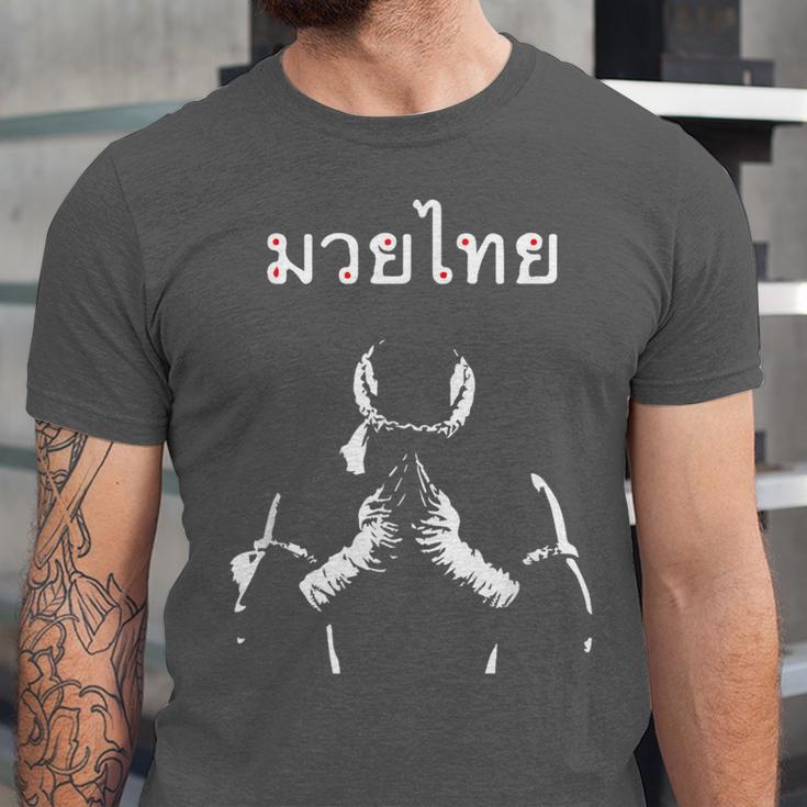 Muay Thai Thai Boxing For Muay Thai Fighter T-Shirt Unisex Jersey T-Shirt Muay Thai Thai Boxing For Muay Thai Fighter T-Shirt Unisex Jersey T-Shirt