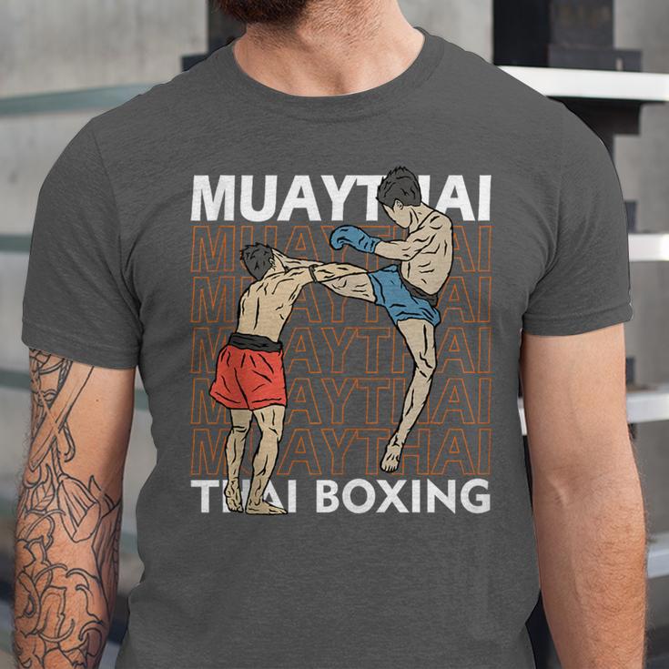Muay Thai Boxing Unisex Jersey T-Shirt