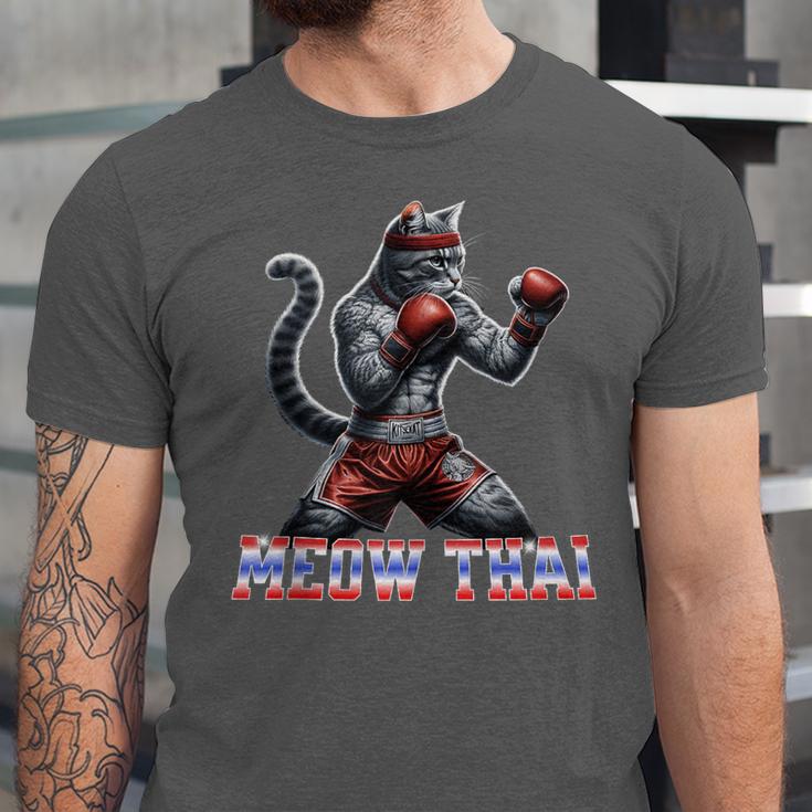 Muay Thai Cat Meow Thai Boxing Unisex Jersey T-Shirt Muay Thai Cat Meow Thai Boxing Unisex Jersey T-Shirt