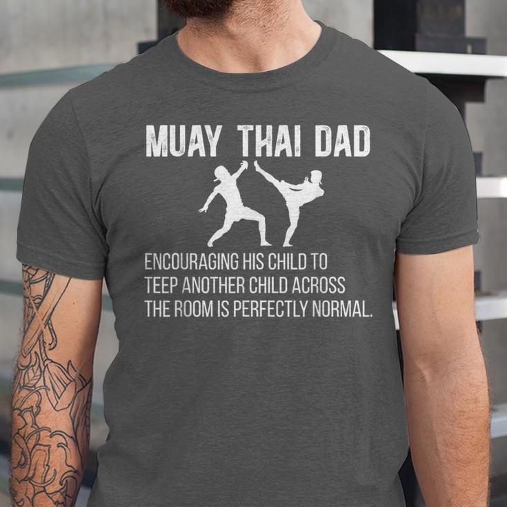 Muay Thai Dad Definition Muay Thai Father Unisex Jersey T-Shirt Muay Thai Dad Definition Muay Thai Father Unisex Jersey T-Shirt