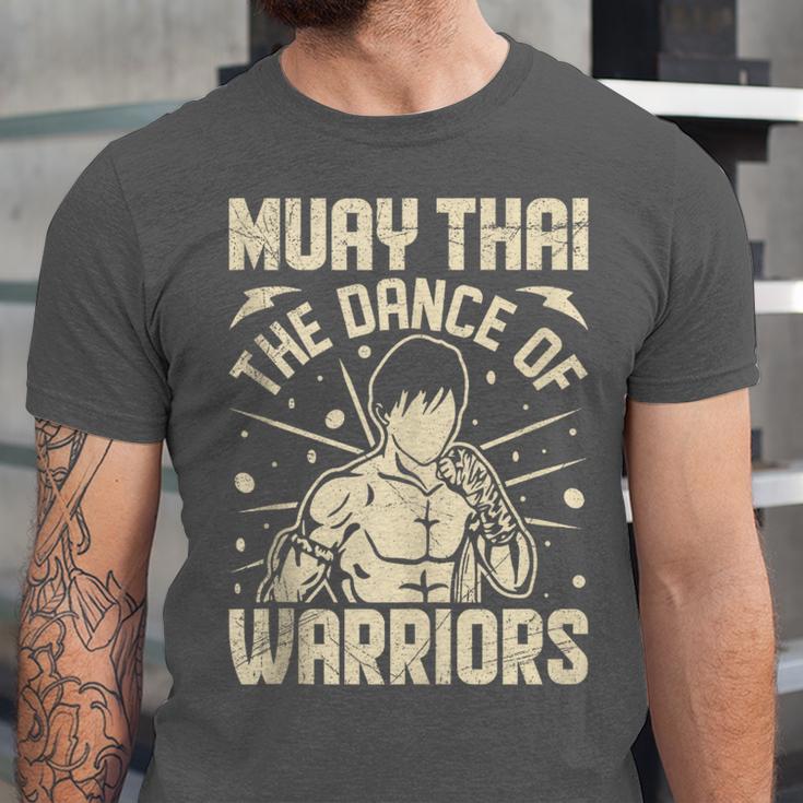 Muay Thai The Dance Of Warriors Muay Thai Unisex Jersey T-Shirt Muay Thai The Dance Of Warriors Muay Thai Unisex Jersey T-Shirt