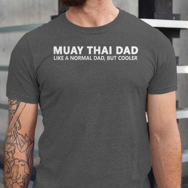 Muay Thai Father Muay Thai Dad Unisex Jersey T-Shirt Muay Thai Father Muay Thai Dad Unisex Jersey T-Shirt