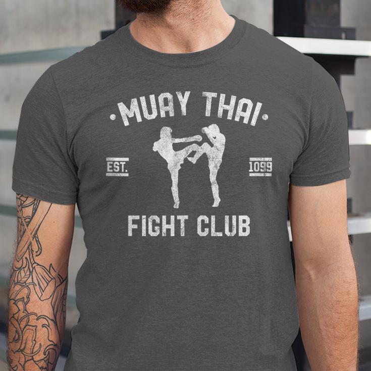 Muay Thai Fight Club Kickboxing Fighters W Unisex Jersey T-Shirt