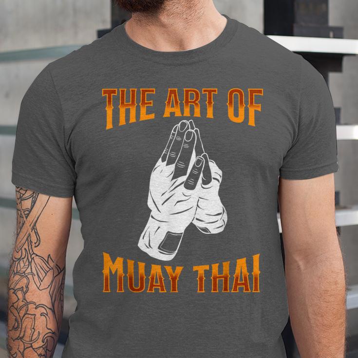 Muay Thai Fighter The Art Of Muay Thai Unisex Jersey T-Shirt Muay Thai Fighter The Art Of Muay Thai Unisex Jersey T-Shirt