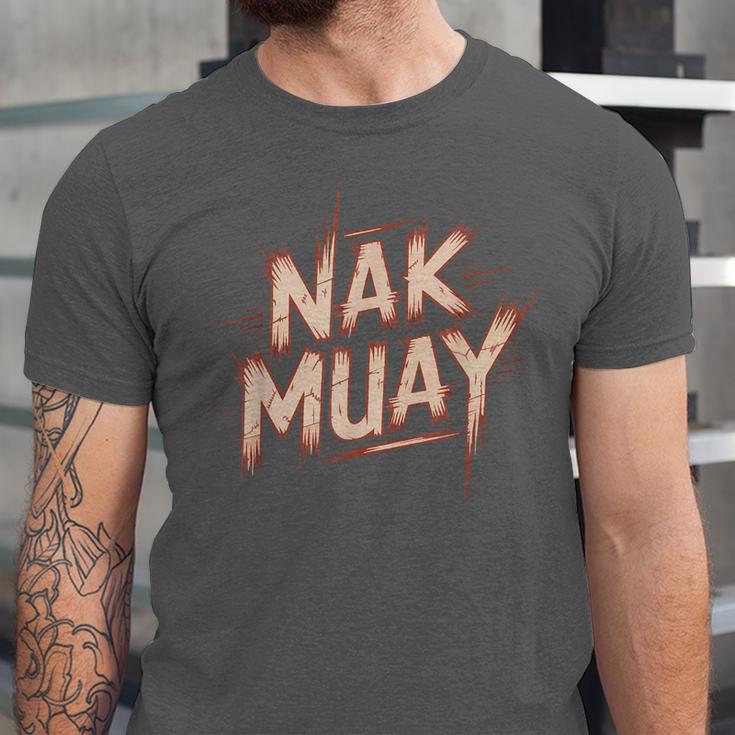 Muay Thai Fighter Nak Identity Training Practitioner Proud Unisex Jersey T-Shirt Muay Thai Fighter Nak Identity Training Practitioner Proud Unisex Jersey T-Shirt