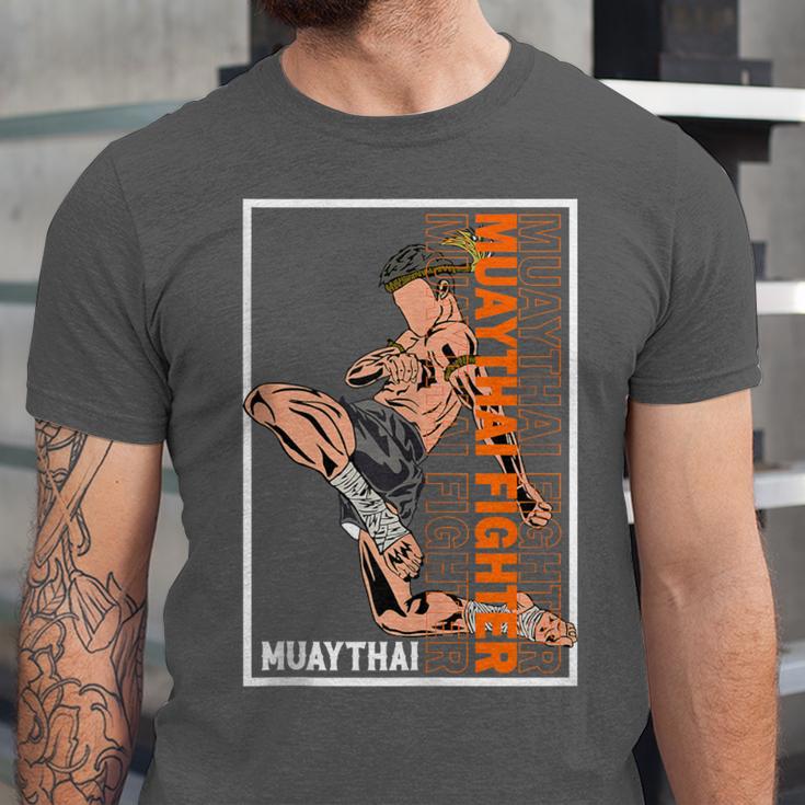 Muay Thai Fighter Unisex Jersey T-Shirt