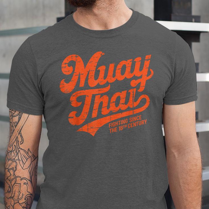 Muay Thai Fighting Muay Thai Coach Unisex Jersey T-Shirt Muay Thai Fighting Muay Thai Coach Unisex Jersey T-Shirt