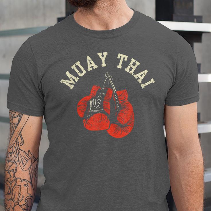 Muay Thai Hobby Boxing Fighter Martial Arts Unisex Jersey T-Shirt