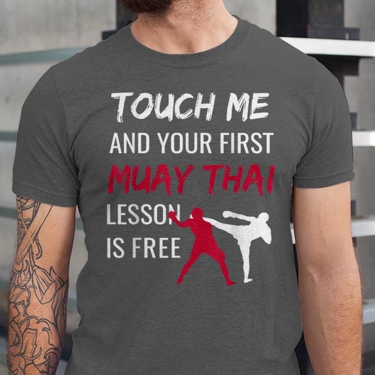 Muay Thai Martial Arts Combat Sports Self Defense Unisex Jersey T-Shirt Muay Thai Martial Arts Combat Sports Self Defense Unisex Jersey T-Shirt